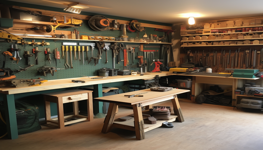 home workshop for power tools